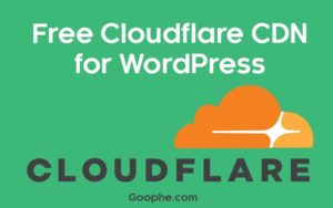 How to setup free cloudflare CDN for WordPress Blog