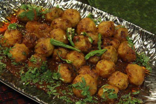 Kashmiri-Dum-Aloo bukhara-Recipe