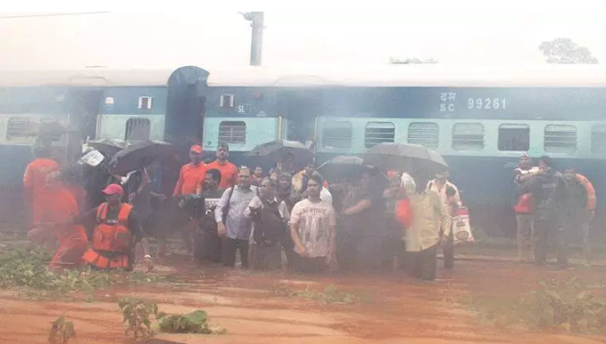 Why was the train allowed to ply when CR officials