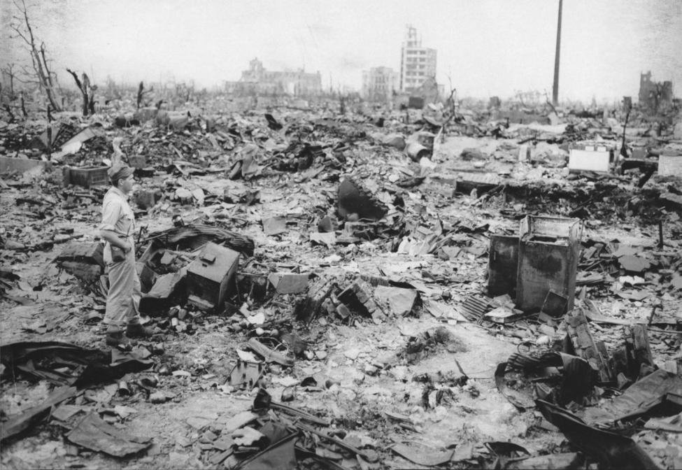 The results of nuclear bomb of Hiroshima and Nagasaki