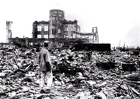 The results of nuclear bomb of Hiroshima and Nagasaki