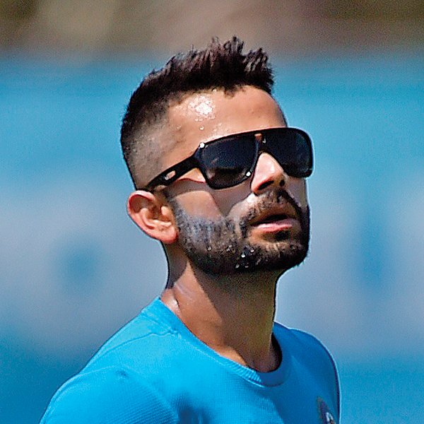 Virat Kohli Aggressive & Bold Hairstyle